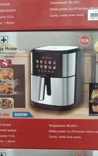 سرخ کن بدون روغن برند Swiss Home