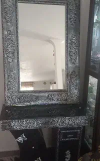 کنسول وآینه شمعدان