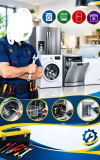 تعمیر لباسشویی ظرفشویی یخچال فریزر در جم