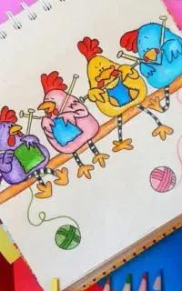 آموزش نقاشی از کودکان ۶ الی ۱۲ سال