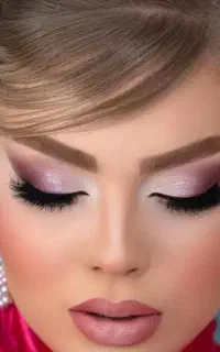 مدل میکاپ و شینیون و بافت مو و کوتاهی