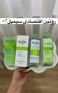 محصولات سیمپل آبرسان تونر و میسلار و ژل شستشو