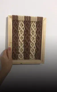 آویز کلید مکرومه