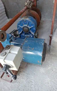 الکتروموتور موتوژن با گیربکس و وینچ بالابر