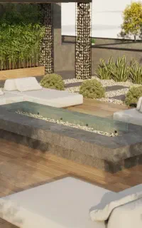 طراحی و اجرای روف گاردن و بالکن