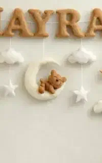 دست سازه نمدی با کیفیت برای اتاق کودک