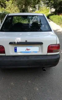 پراید ۸۸ بی رنگ بی ضربه