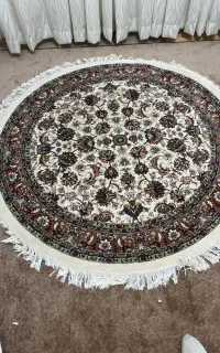 فرش گرد ماشینی نونو