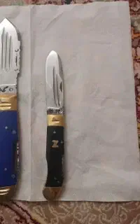 چاقو تاشو بادامی