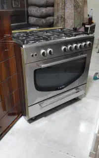 گاز فر پنج شعله استیل