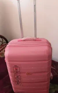 چمدان سایز بزرگ صورتی مونزا