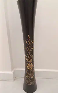 گلدان چوبی