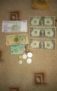 فروش تعدادی اسکناس و سکه کلکسیونی