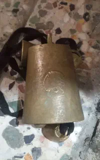 زنگوله بزرگ شیروخورشید فوق قدیمی گوشواره قدیمی