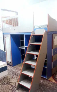 تخت دو طبقه ام دی اف