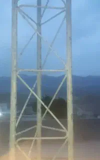 دکل مهاری مخابراتی ۱۸متری سه نفش د حدنونو