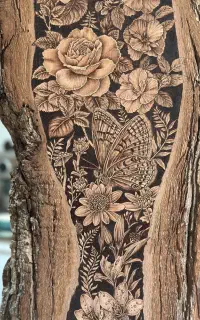 آموزش هنر سوخته نگاری چوب چرم ساز نی دوره مجازی