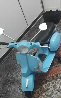 موتور وسپا آبی  بچگانه