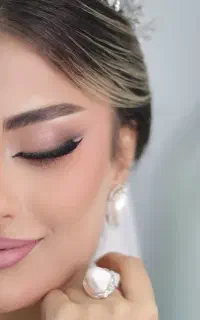 میکاپ شینیون عروس و محفلی