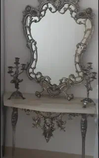 آیینه و شمعدان