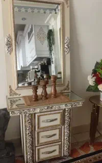 میز کنسول با آینه