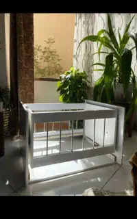 تخت گهواره ای این مدل همراه با تشک تخت