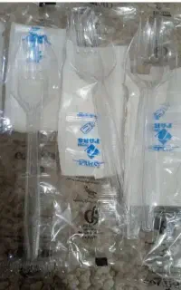 قاشق و چنگال یکبارمصرف