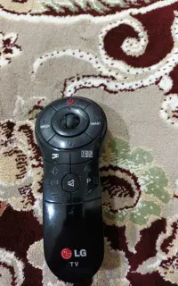 کنترل تلوزیون ال جی کار کرده وسالم