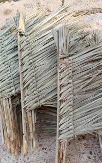 جارو دستی حصیری