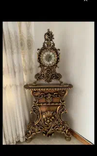 ساعت ایستاده چوبی