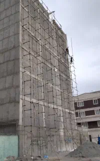 .داربست فلزی طالبی.