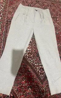 شلوار پارچه ای طوسی