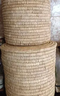 سطل حصیری