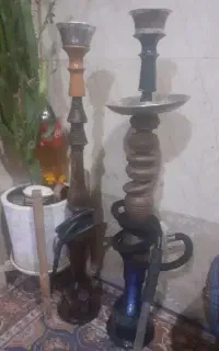 قلیان چوبی