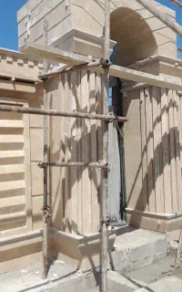 اجرای سنگ ساختمانی