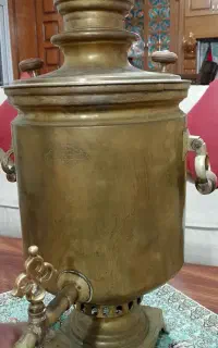 سماور زغالی روس