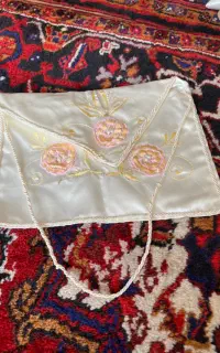 روتختی دونفره ساتن باروبالشی وجای قرآنی