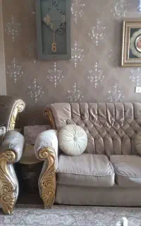 مبل راحتی سلطنتی 8نفره تمیز و سالم  متن آگهی