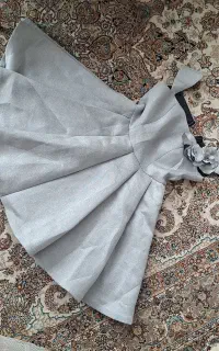 لباس مجلسی  عروسکی دخترانه نو