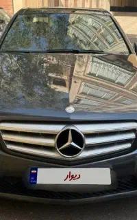 بنز C200 مدل 2014 خاکستری متال