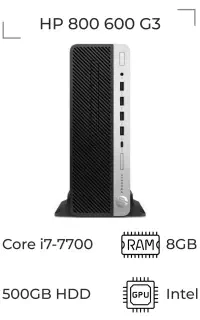 مینی کیس HP 800 G3 نسل هفتم core i7