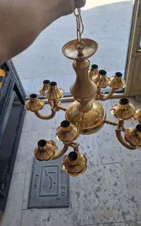 لوستر آب طلا