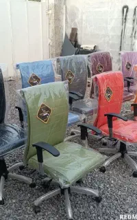 صندلی گردان مدل کرکره کارمندی