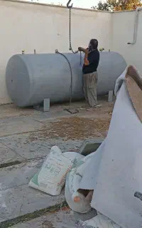 مخزن گاز ۲ تن