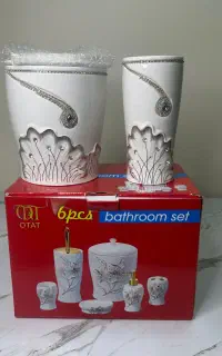 ست سرویس بهداشتی ۶ پارچه (چینی)