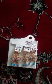 گوشواره رنگ سابت چهارجفت