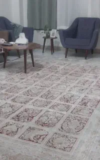 فرش ۹ متری ۱۲۰۰ شانه کاشان