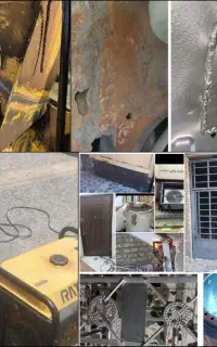 جوشکار سیار در پنجره سایبان باانصاف سوسنگردو اطراف