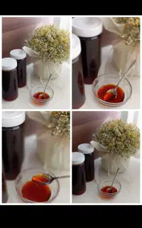 شیره انگور ، کره بادام زمینی و ارده ،
