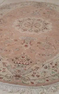 فرش بیضی